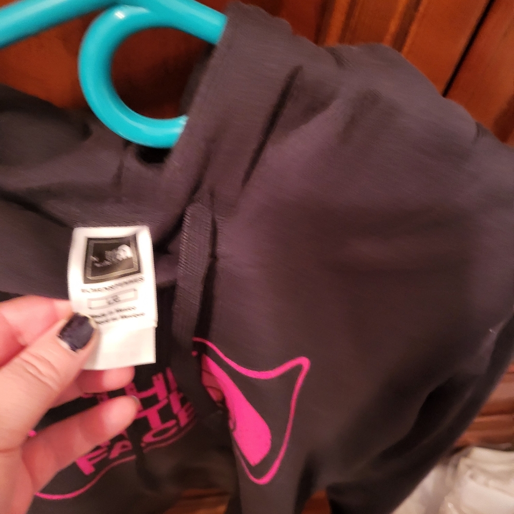 Womens  North Face Hooded Sweat Shirt
